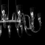 Coll. Palladio Clear glass - 12 lights - detail