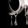 Impero Collection 12 Lights clear glass with cotton shade - Detail
