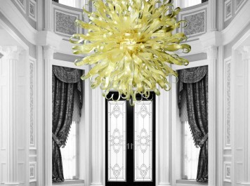  Belle Epoque lampadario classico 18 luci in vetro di Murano soffiato a bocca e sagomato manualmente  | Lucevetro