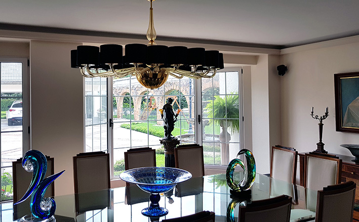 Royal ambra modern chandelier 16 lights Murano glass ...